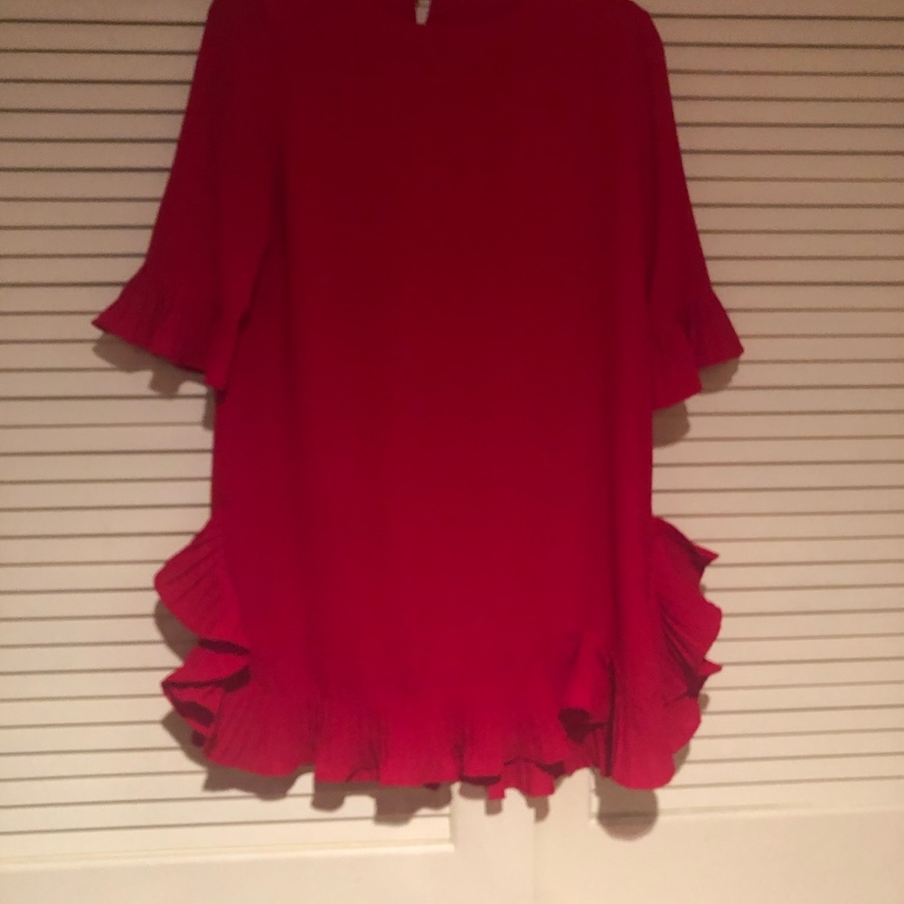 Red dress